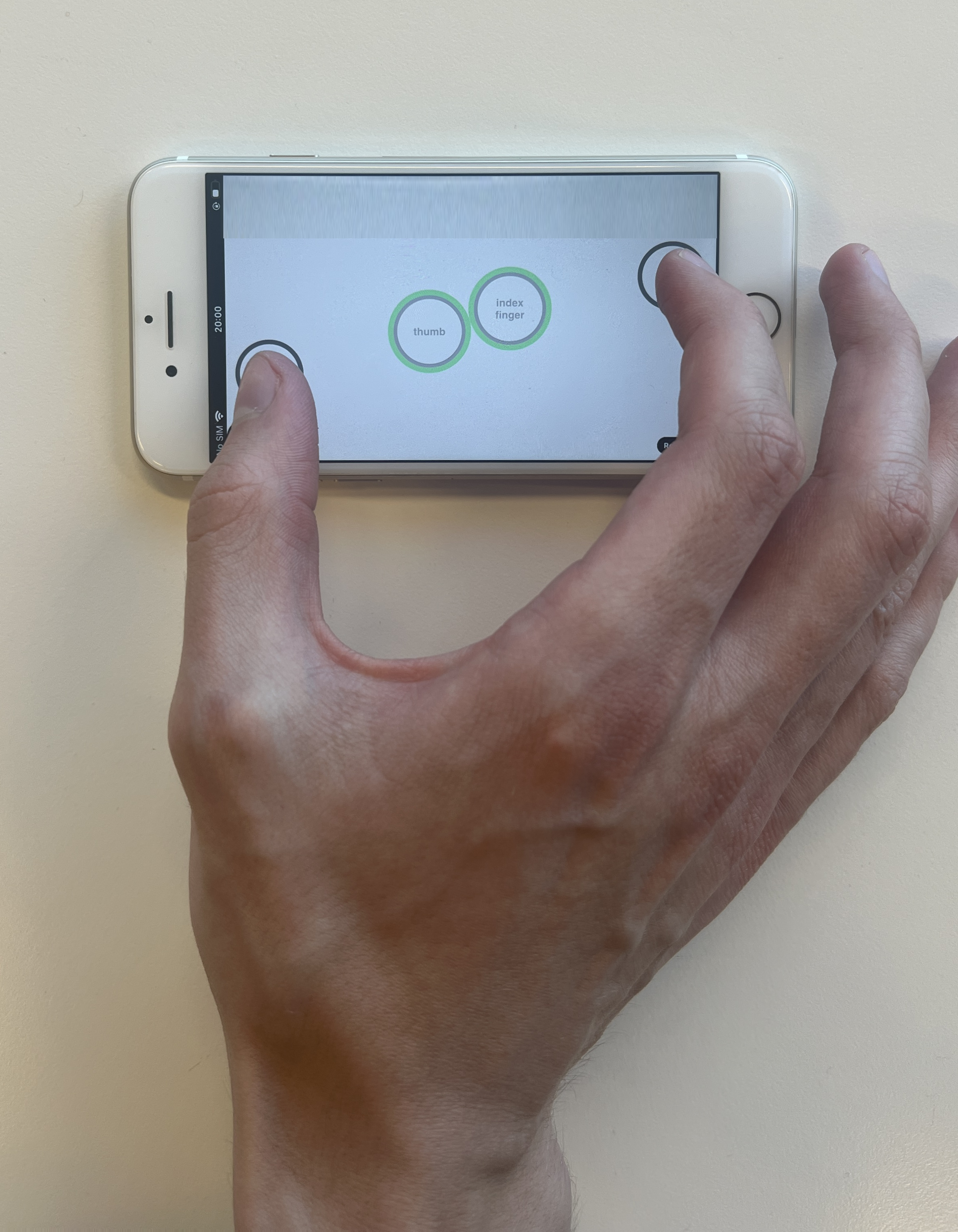 How to hold the phone